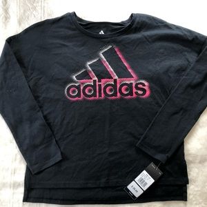 Adidas top girls size large 14
